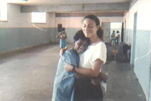 Outro registro da fase inicial do Centro de Solidariedade e da gestação da Fundação.