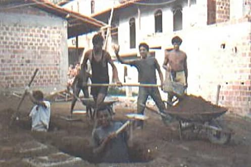 Registro de trabalho e construção ligados ao novo ciclo educacional da Fundação.