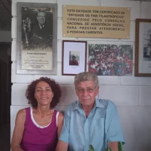 Lusenice e Giorgio, fundadores da ETFAP.